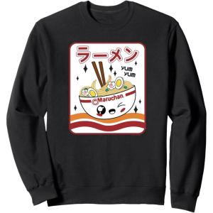 image:imageMaruchan Instant Lunch Kawaii Katakana Ramen Bowl Portrait SweatshirtBlack