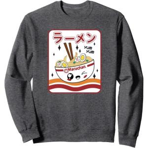 image:imageMaruchan Instant Lunch Kawaii Katakana Ramen Bowl Portrait SweatshirtDark Heather Grey