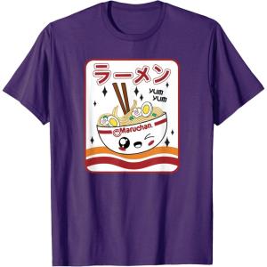 image:imageMaruchan Instant Lunch Kawaii Katakana Ramen Bowl Portrait TShirtPurple