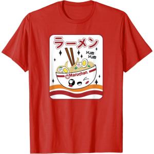 image:imageMaruchan Instant Lunch Kawaii Katakana Ramen Bowl Portrait TShirtRed