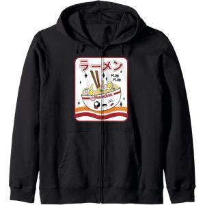 image:imageMaruchan Instant Lunch Kawaii Katakana Ramen Bowl Portrait Zip HoodieBlack