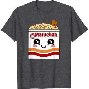 image:imageMaruchan Instant Lunch Kawaii Ramen Cup Logo TShirtDark Heather Grey