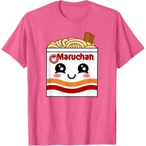 image:imageMaruchan Instant Lunch Kawaii Ramen Cup Logo TShirtPink Heather
