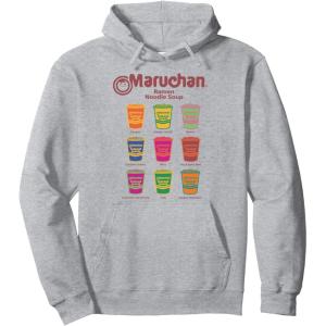 image:imageMaruchan Instant Lunch Noodle Cup Flavors Colour Pop Pullover HoodieHeather Grey