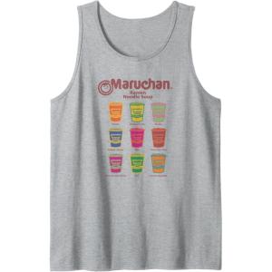 image:imageMaruchan Instant Lunch Noodle Cup Flavors Colour Pop Tank TopHeather Grey