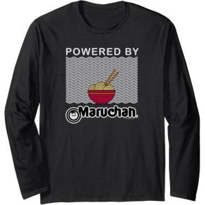 image:imageMaruchan Instant Lunch Noodle Powered By Maruchan Long Sleeve TShirtBlack