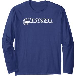 image:imageMaruchan Instant Lunch Official Classic Logo Long Sleeve TShirtNavy Blue