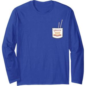 image:imageMaruchan Instant Lunch Pocket Chop Sticks Long Sleeve TShirtRoyal Blue