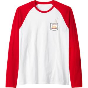 image:imageMaruchan Instant Lunch Pocket Chop Sticks Raglan Baseball TeeRedWhite