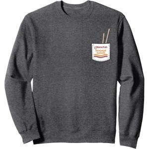 image:imageMaruchan Instant Lunch Pocket Chop Sticks SweatshirtDark Heather Grey