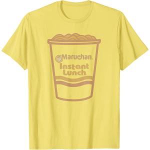 image:imageMaruchan Instant Lunch Ramen Cup Distressed Logo TShirtLemon Yellow