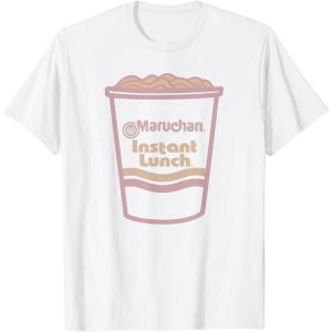 image:imageMaruchan Instant Lunch Ramen Cup Distressed Logo TShirtWhite