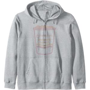 image:imageMaruchan Instant Lunch Ramen Cup Distressed Logo Zip HoodieHeather Grey