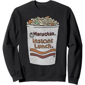 image:imageMaruchan Instant Lunch Ramen Cup Drawing Logo SweatshirtBlack