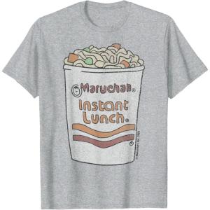 image:imageMaruchan Instant Lunch Ramen Cup Drawing Logo TShirtHeather Grey