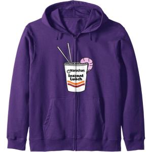 image:imageMaruchan Instant Lunch Ramen Cup Drawing Shrimp Logo Zip HoodiePurple