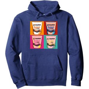 image:imageMaruchan Instant Lunch Ramen Cups Pop Art Painting Pullover HoodieNavy Blue