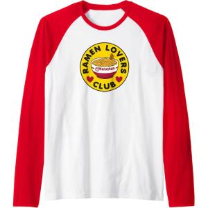 image:imageMaruchan Instant Lunch Ramen Lovers Club Bowl Logo Raglan Baseball TeeRedWhite