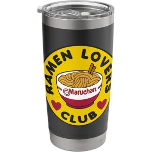 image:imageMaruchan Instant Lunch Ramen Lovers Club Bowl Logo Stainless Steel Insulated TumblerBlack