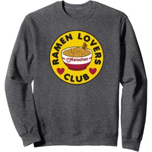 image:imageMaruchan Instant Lunch Ramen Lovers Club Bowl Logo SweatshirtDark Heather Grey