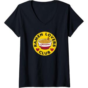 image:imageMaruchan Instant Lunch Ramen Lovers Club Bowl Logo VNeck TShirtBlack