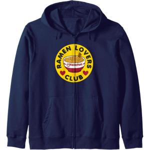 image:imageMaruchan Instant Lunch Ramen Lovers Club Bowl Logo Zip HoodieNavy Blue