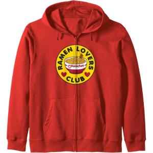 image:imageMaruchan Instant Lunch Ramen Lovers Club Bowl Logo Zip HoodieRed