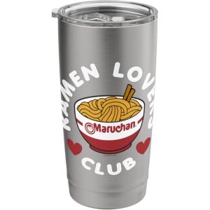 image:imageMaruchan Instant Lunch Ramen Lovers Club Cute Logo Stainless Steel Insulated TumblerBrushed Steel