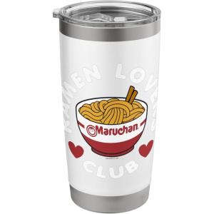 image:imageMaruchan Instant Lunch Ramen Lovers Club Cute Logo Stainless Steel Insulated TumblerWhite