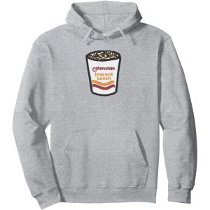 image:imageMaruchan Instant Lunch Ramen Noodle Doodle Pullover HoodieHeather Grey