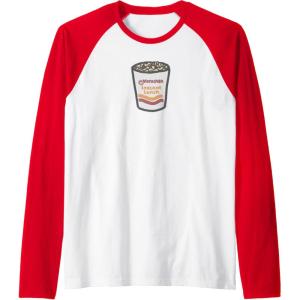 image:imageMaruchan Instant Lunch Ramen Noodle Doodle Raglan Baseball TeeRedWhite