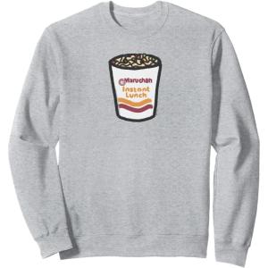 image:imageMaruchan Instant Lunch Ramen Noodle Doodle SweatshirtHeather Grey