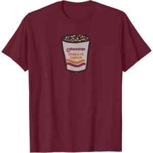 image:imageMaruchan Instant Lunch Ramen Noodle Doodle TShirtBurgundy