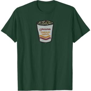 image:imageMaruchan Instant Lunch Ramen Noodle Doodle TShirtDark Green