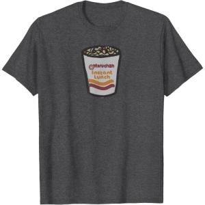 image:imageMaruchan Instant Lunch Ramen Noodle Doodle TShirtDark Heather Grey