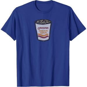 image:imageMaruchan Instant Lunch Ramen Noodle Doodle TShirtRoyal Blue