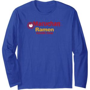 image:imageMaruchan Instant Lunch Ramen Noodle Soup Logo Long Sleeve TShirtRoyal Blue