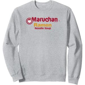 image:imageMaruchan Instant Lunch Ramen Noodle Soup Logo SweatshirtHeather Grey