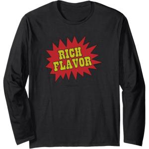 image:imageMaruchan Instant Lunch Rich Flavor Comic Onomatopoeia Long Sleeve TShirtBlack