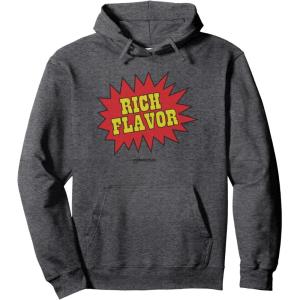 image:imageMaruchan Instant Lunch Rich Flavor Comic Onomatopoeia Pullover HoodieDark Heather Grey