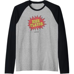 image:imageMaruchan Instant Lunch Rich Flavor Comic Onomatopoeia Raglan Baseball TeeBlackAthletic Heather