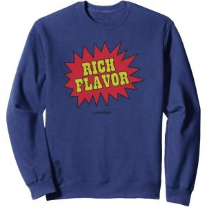image:imageMaruchan Instant Lunch Rich Flavor Comic Onomatopoeia SweatshirtNavy Blue