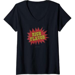 image:imageMaruchan Instant Lunch Rich Flavor Comic Onomatopoeia VNeck TShirtBlack