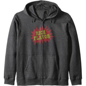 image:imageMaruchan Instant Lunch Rich Flavor Comic Onomatopoeia Zip HoodieDark Heather Grey
