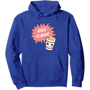 image:imageMaruchan Instant Lunch Rich Flavor Cute Noodle Cup Logo Pullover HoodieRoyal Blue