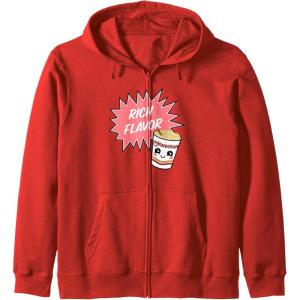 image:imageMaruchan Instant Lunch Rich Flavor Cute Noodle Cup Logo Zip HoodieRed