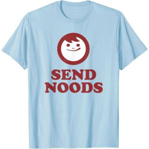 image:imageMaruchan Instant Lunch Send Noods Happy Face Logo TShirtBaby Blue
