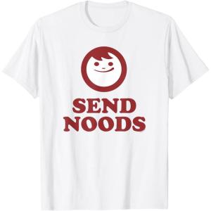 image:imageMaruchan Instant Lunch Send Noods Happy Face Logo TShirtWhite