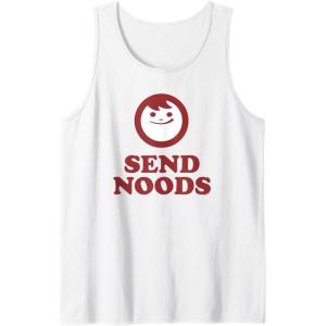 image:imageMaruchan Instant Lunch Send Noods Happy Face Logo Tank TopWhite