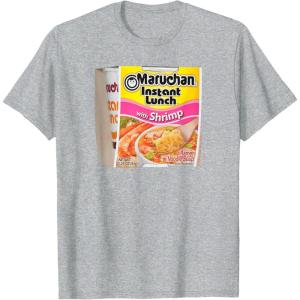 image:imageMaruchan Instant Lunch Shrimp Flavor Package Noodle Cup TShirtHeather Grey